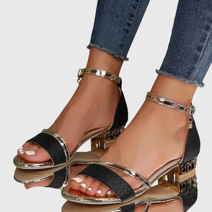 Alison™ | Sandalias ortopédicas de tacón
